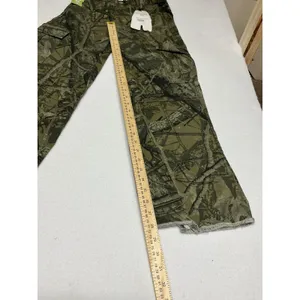 VIP Jeans Womens Camo Cargo Utility Pants Size S/6 NWT Raw Hem Y2K Hunting Green thumbnail 4