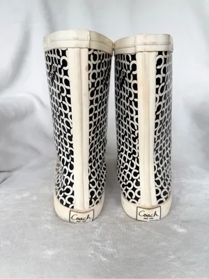 Coach Ursula Signature C Rain Boots – Women’s Size 5B thumbnail 5
