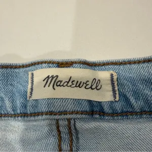 Madewell The Perfect Vintage Straight Denim Jeans Women’s 25 Danny Wash Knee Rip thumbnail 9
