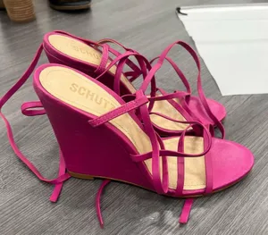 Schutz Deonne Casual Nappa Leather Sandal Size 7.5 thumbnail 5
