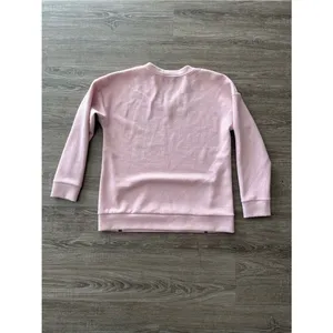 Marc New York V Neck Sweater Womens L Dusty Pink Ribbed Long Sleeve Sweatshirt thumbnail 9
