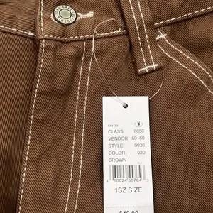 Pacific Sun ☀️ John Galt Carpenter Pants Small Brown Canvas Skateboard 🛹 Pants thumbnail 7