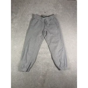 Quince Sweatpants Womens Medium Gray Heavyweight Boyfriend Fleece Joggers S thumbnail 2