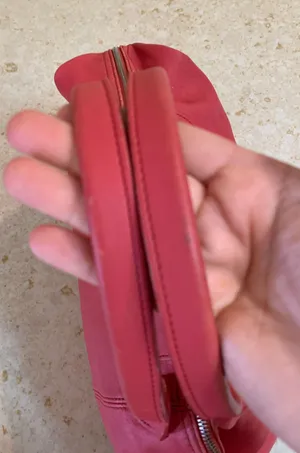 Le Pliage Cuir leather bag thumbnail 8