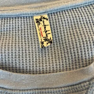 Free People Intimately Early Night Thermal Pullover Long Sleeve Light Blue Small thumbnail 6