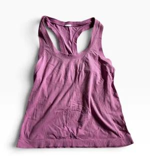 Athleta Momentum Tank Top S Purple Seamless Racerback Athletic Workout Gym thumbnail 1