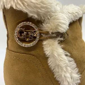 Guess Tan Faux Fur Winter Boots size 7M thumbnail 3