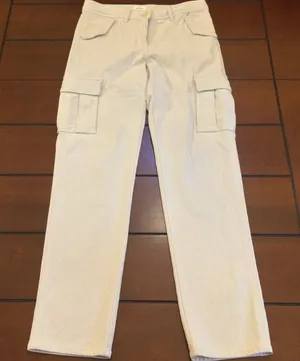 Aritzia Wilfred Free Cargo Pants off white women’s 4 thumbnail 1