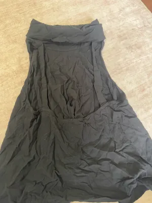 free people mock neck tank top black size medium thumbnail 2