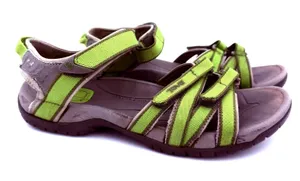 Teva Women's Tirra Lime Green Outdoor Sport Sandals Size 8 thumbnail 1