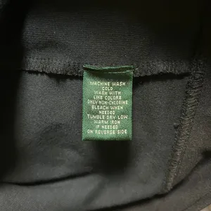 Lauren Ralph Lauren Active Jacket Women's‎ L Black Metallic Gold Crest Trim thumbnail 6