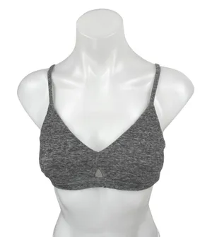 Alo Yoga Gray Cutout Sleeveless Workout Running Athletic Sports Bra Crop Top S thumbnail 1
