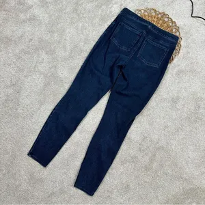 Spanx Ankle Jean-Ish Leggings Jeggings High-Rise Twilight Rinse Blue Size L thumbnail 8