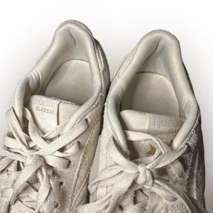 Reebok Classic Leather Suede Shoes Womens Size 6 Whisper Grey Sneakers thumbnail 4