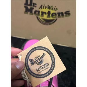 DR MARTENS 1461 pink leather lace up oxfords shoes women’s 7 new thumbnail 7