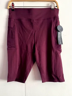 Activewear Shorts, XL Purple thumbnail 1
