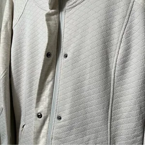 North Face Recover Up Quilted Coat Off‎ White Cream Womens Medium thumbnail 5
