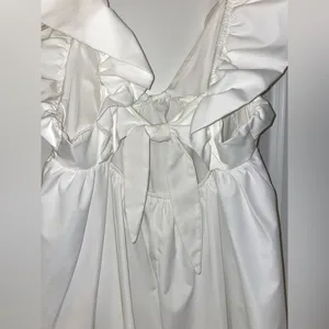 Size S/M, white dress thumbnail 5