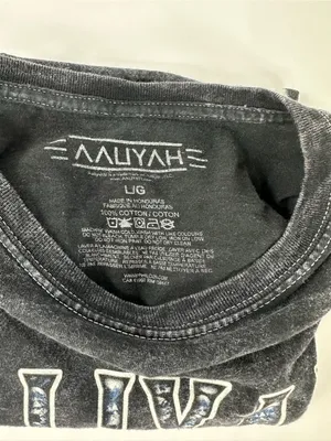 Anvil Black Graphic Aaliyah Tee thumbnail 10