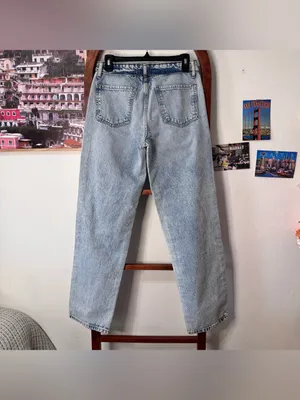 Revice Denim Mixtape 2000's Folded Down Waistband Stone Washed Jeans Size 26 NEW thumbnail 8