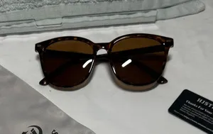 Brown Tortoiseshell Ladies Sunglasses with Brown Lenses NWT thumbnail 1