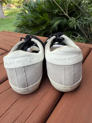 Golden Goose Superstar Silver Pink Star Sneakers Size 6.5 $575 thumbnail 6