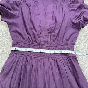 Bila77 Women’s Kelsey Maxi Dress Sleeveless Smocked Tiered V-Neck in Purple S thumbnail 15