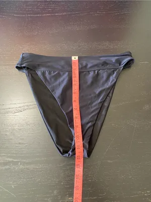 W by Worth Black Bikini Bottom - Simple High-Cut Brief thumbnail 4