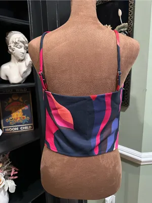 RESA Sienna Bustier Crop Tank Top – Size Small thumbnail 8
