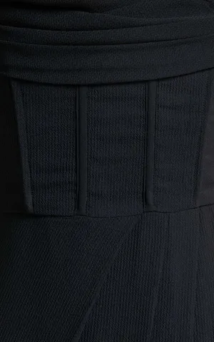 New Showpo Andrina Midi Dress High Low Wrap Corset Dress Size XS MSRP $119 thumbnail 5