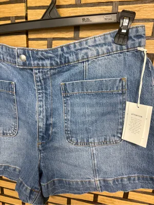 Free Assembly Jean Shorts Size 16 thumbnail 3