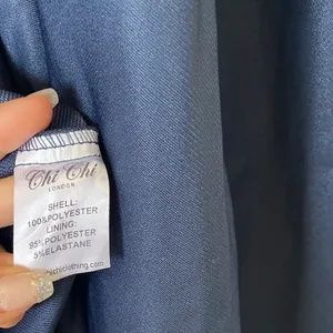 NWT CHI CHI LONDON Appliqué Fit Flare Party Dress Navy 4 thumbnail 14