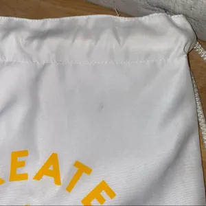 Body Glove White Drawstring Backpack Create Happiness Cinch Gym Beach Travel‎ thumbnail 7