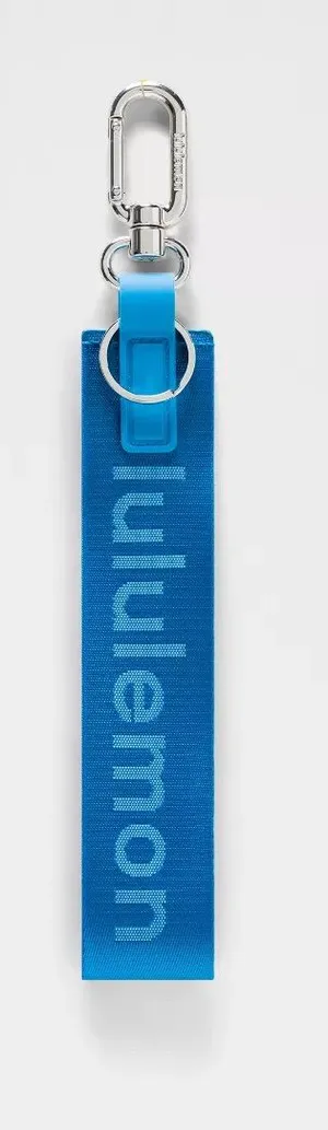 lululemon athletica Bright Blue Branded Key Strap thumbnail 1