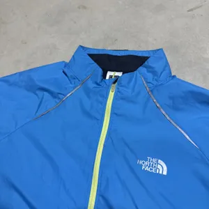 The North Face Women's L Torpedo Alka Flight Series Jacket Lightweight Blue Zip thumbnail 2