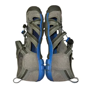 KEEN Suede Leather Waterproof Hiking Sport Sandals Gray Blue Women's 6 thumbnail 7