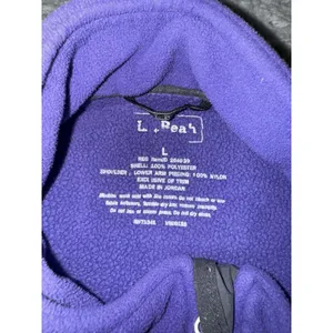 LL Bean Jacket‎ Women Large Fleece Full Zip Polartec Wind Pro Outdoor thumbnail 11