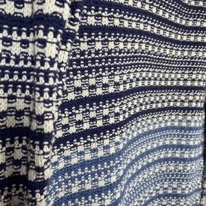 BDG Waffle‎ Knit Long Sleeves Multi Color Blue Womens preppy Sweater Size S thumbnail 4