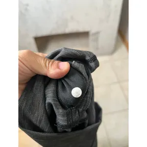 Lululemon Wunder‎ Under Leggings Luxtreme Size 4 Gray Silver Black 31’ Work Out thumbnail 6