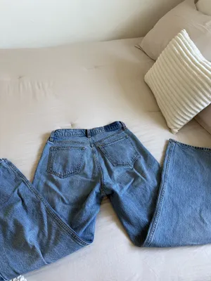 Abercrombie loose high waisted jeans W25 Short thumbnail 6
