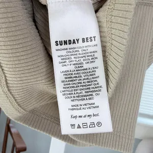 Sunday-best Women's Cream and Tan Vest thumbnail 4