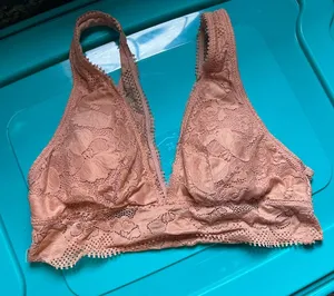 Aerie lace nude bra 💜 thumbnail 1