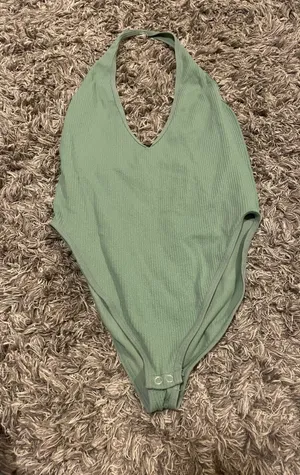 Forever 21 Green Body Suit thumbnail 1
