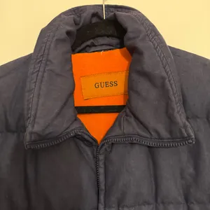 GUESS Women’s Dark Blue Puffer Jacket thumbnail 4