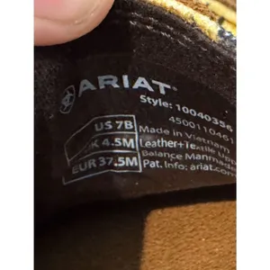 Ariat Field of Sun Cruiser Shoes Sunflower Women’s 7 thumbnail 5