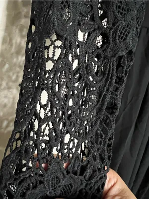 Lulus Awaken My Love Black‎ Lace Open Back Cutout Formal Gown Maxi Dress thumbnail 9