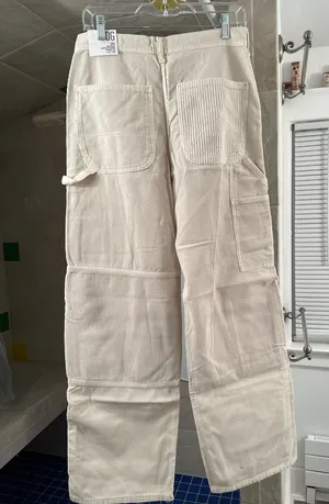 BDG Urban Outfitters Corduroy Juno Carpenter Style Wide Leg Pants thumbnail 2