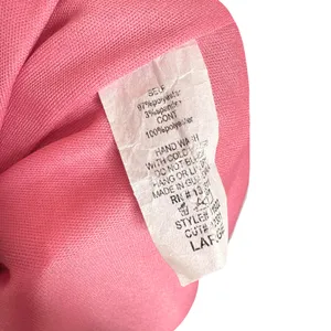 SPLA Eyelet Tie Shoulder Tiered Mini Dress Size Large Pink Cottagecore Easter thumbnail 8
