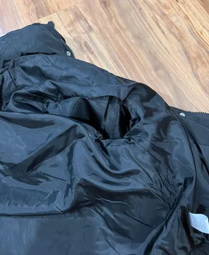 PacSun Black Cropped PufferJacket thumbnail 4
