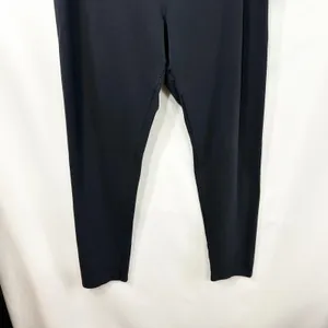 OFFLINE by Aerie XL Leggings OG Original High Waisted Solid Black Ankle‎ 1383 thumbnail 5